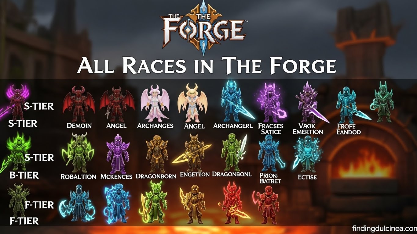 All The Forge Races