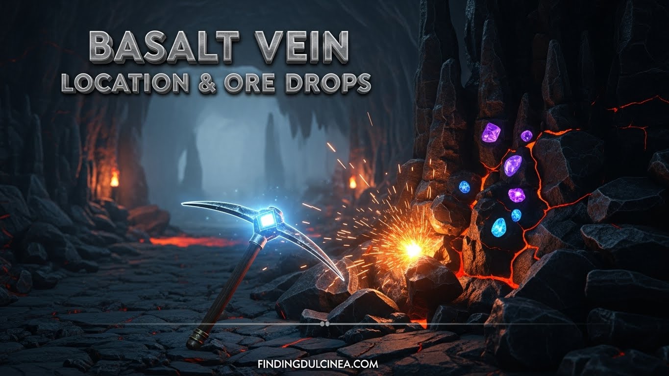 Best Basalt Vein Farming Route The Forge