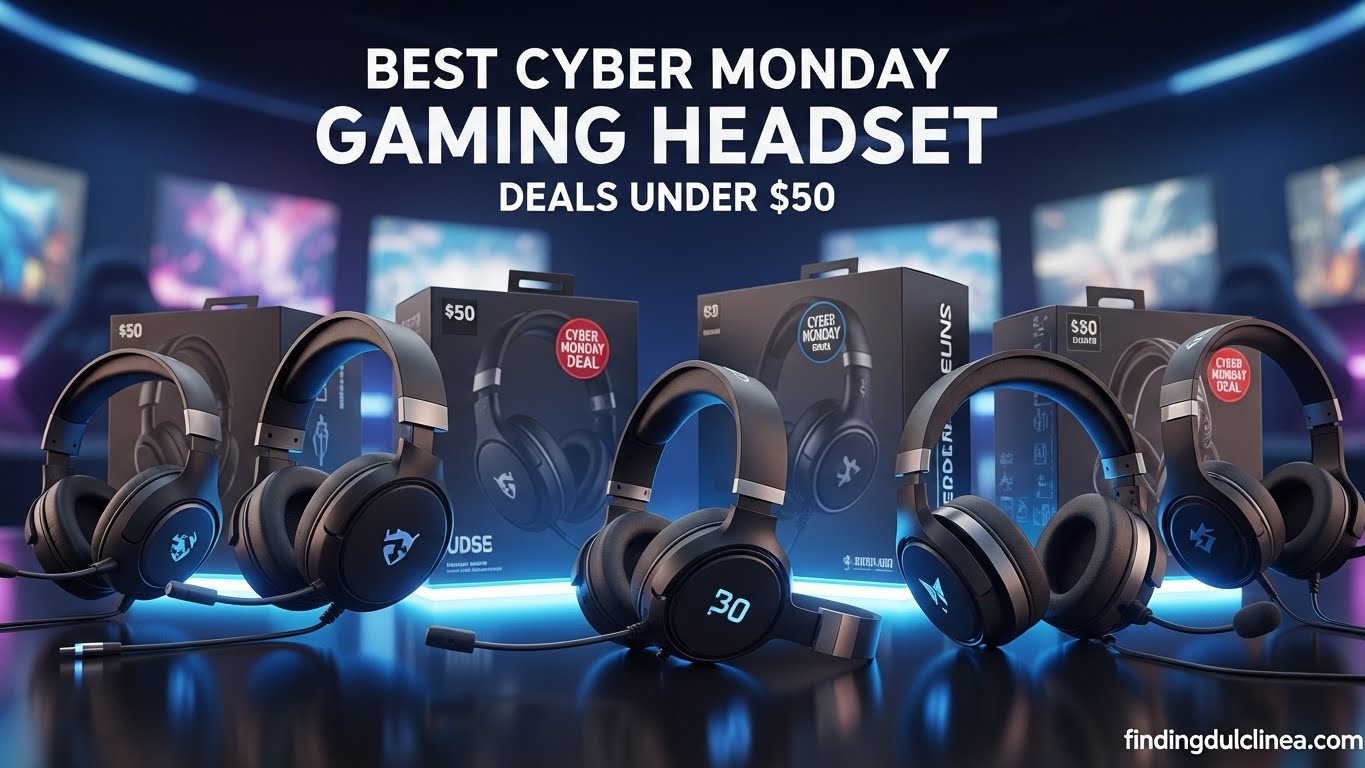 Best Cyber Monday Gaming Headset Deals Under $50