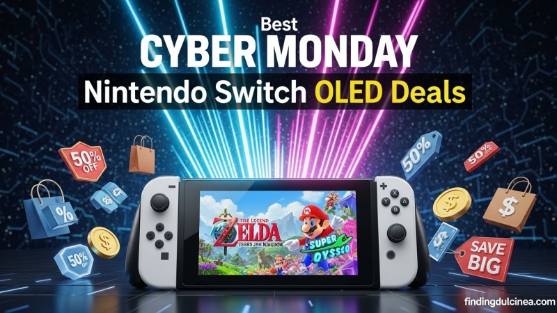 Best Cyber Monday Nintendo Switch OLED Deals