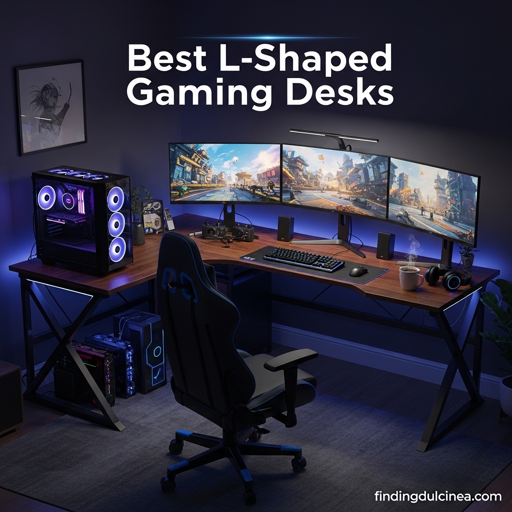 Best L-Shaped Gaming Desks