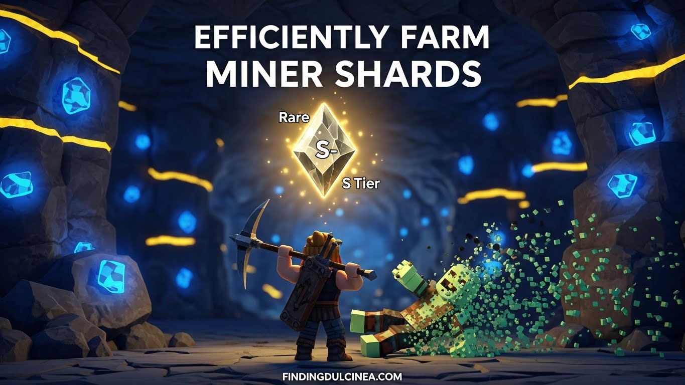 Miner Shards Farming Spots in The Forge
