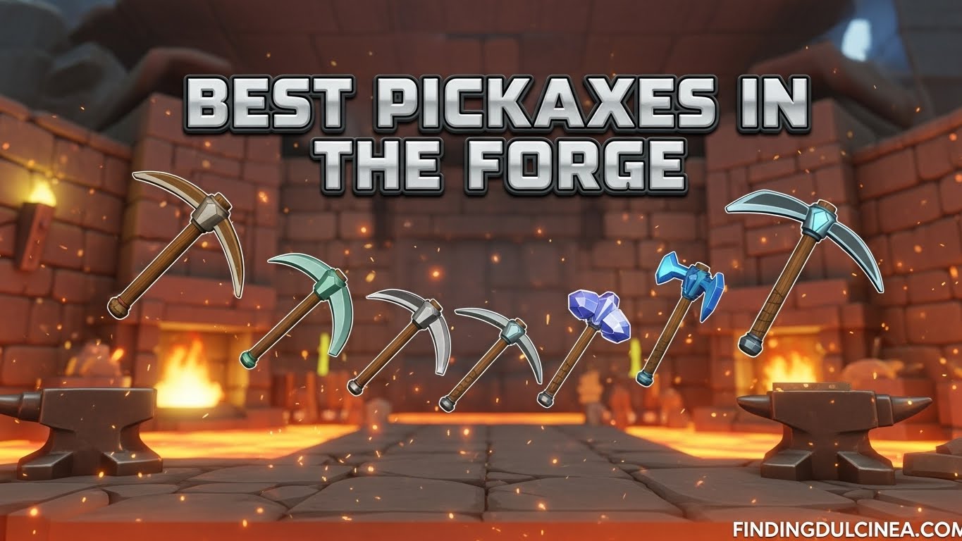 Best Pickaxes in The Forge
