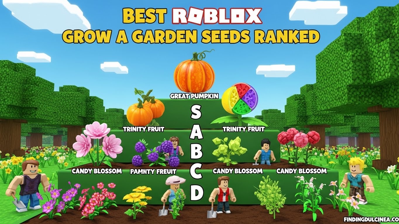 Best Roblox Grow A Garden Seeds Ranked Guide