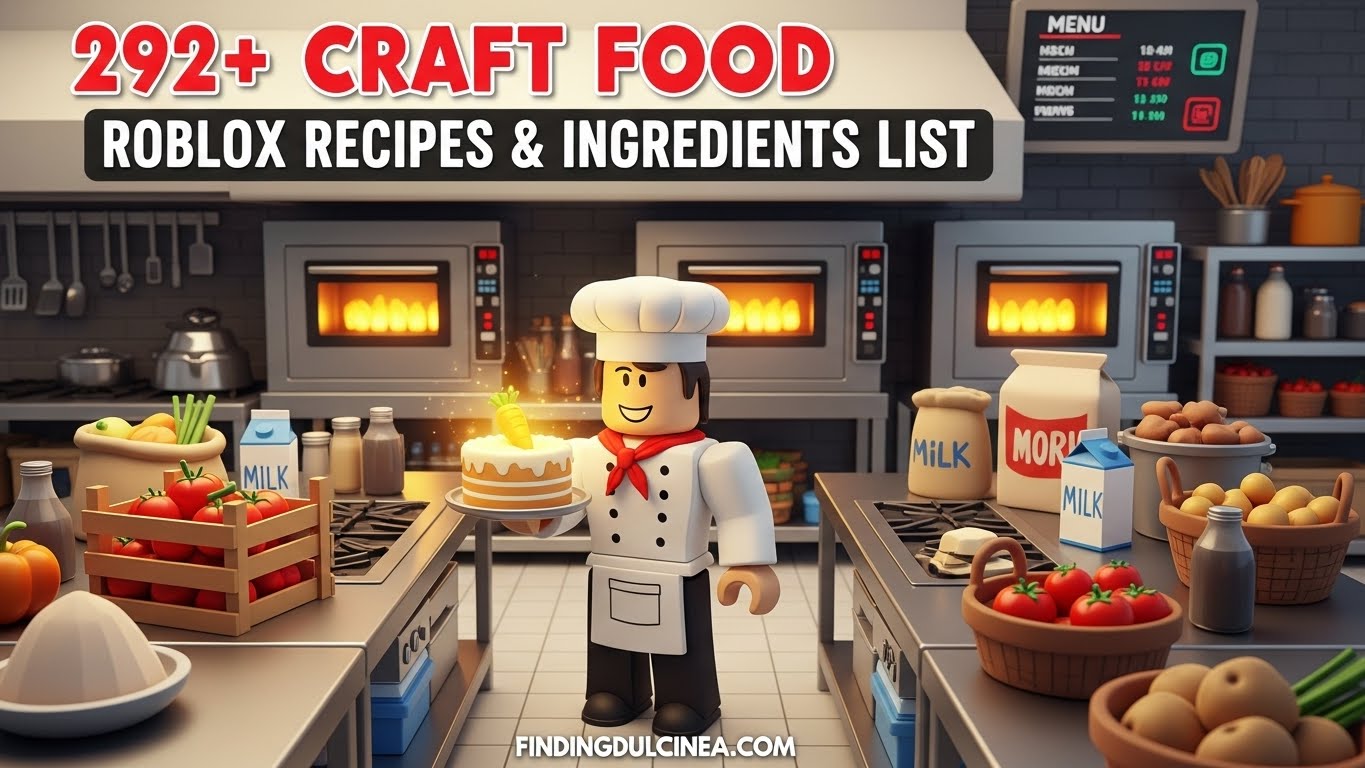 Craft Food Roblox Recipes