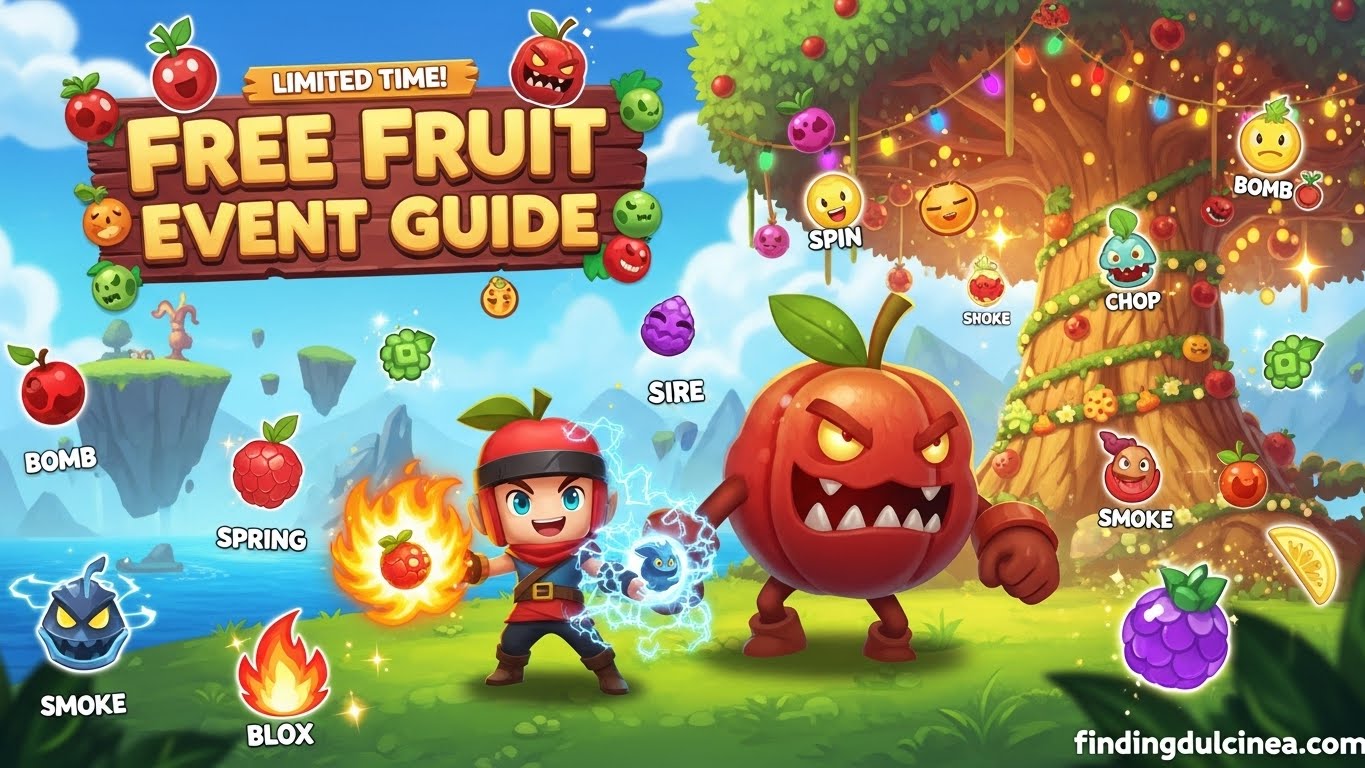 Free Fruit Event in Blox Fruits