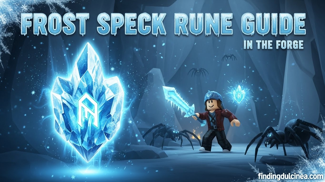 Frost Speck Rune in The Forge