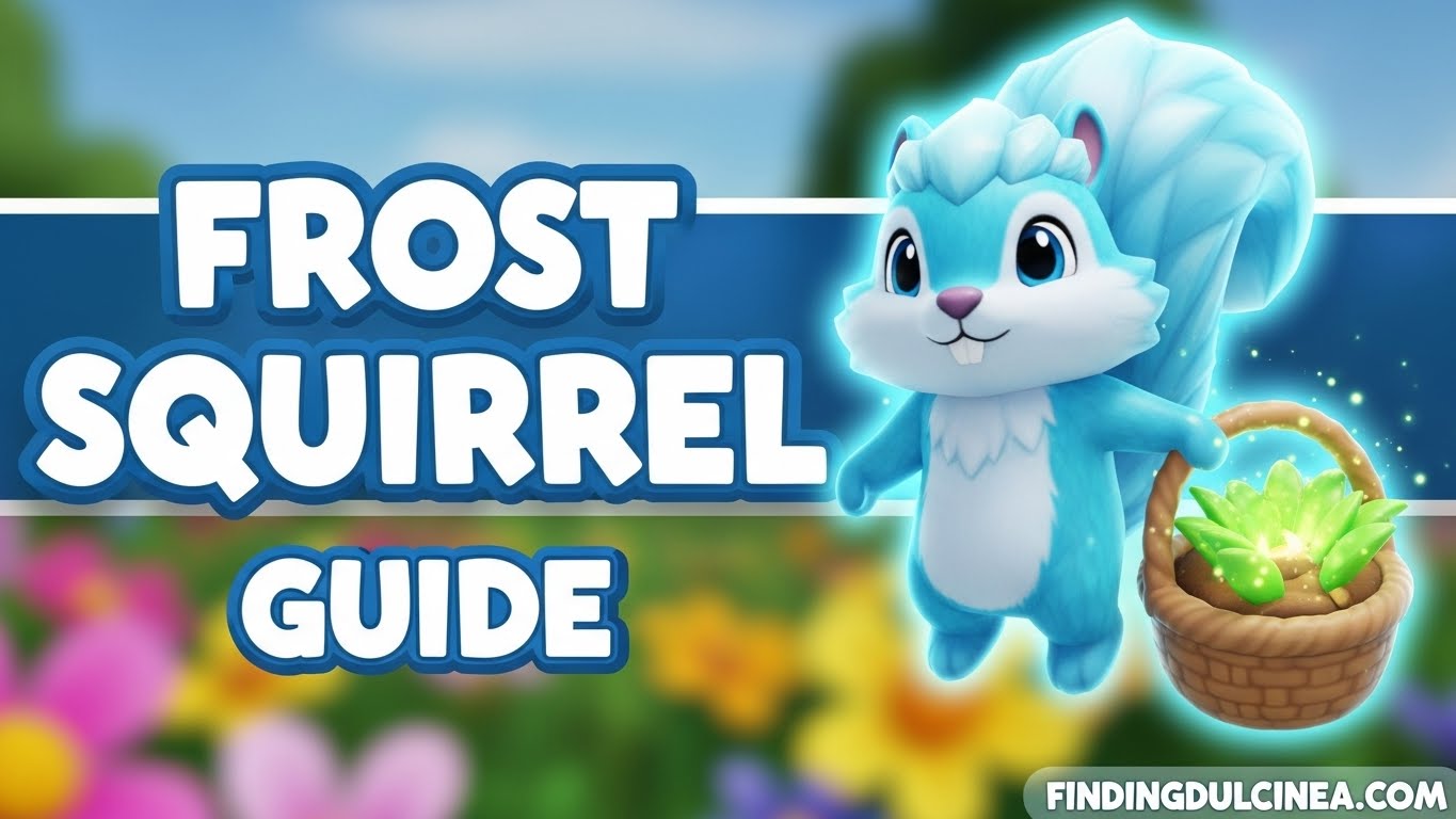 Grow a Garden Frost Squirrel Pet Guide