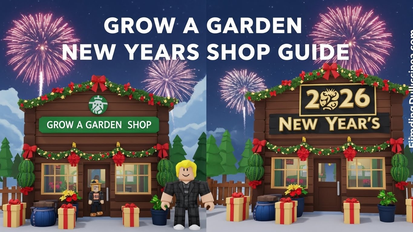 Grow a Garden New Years Shop Guide