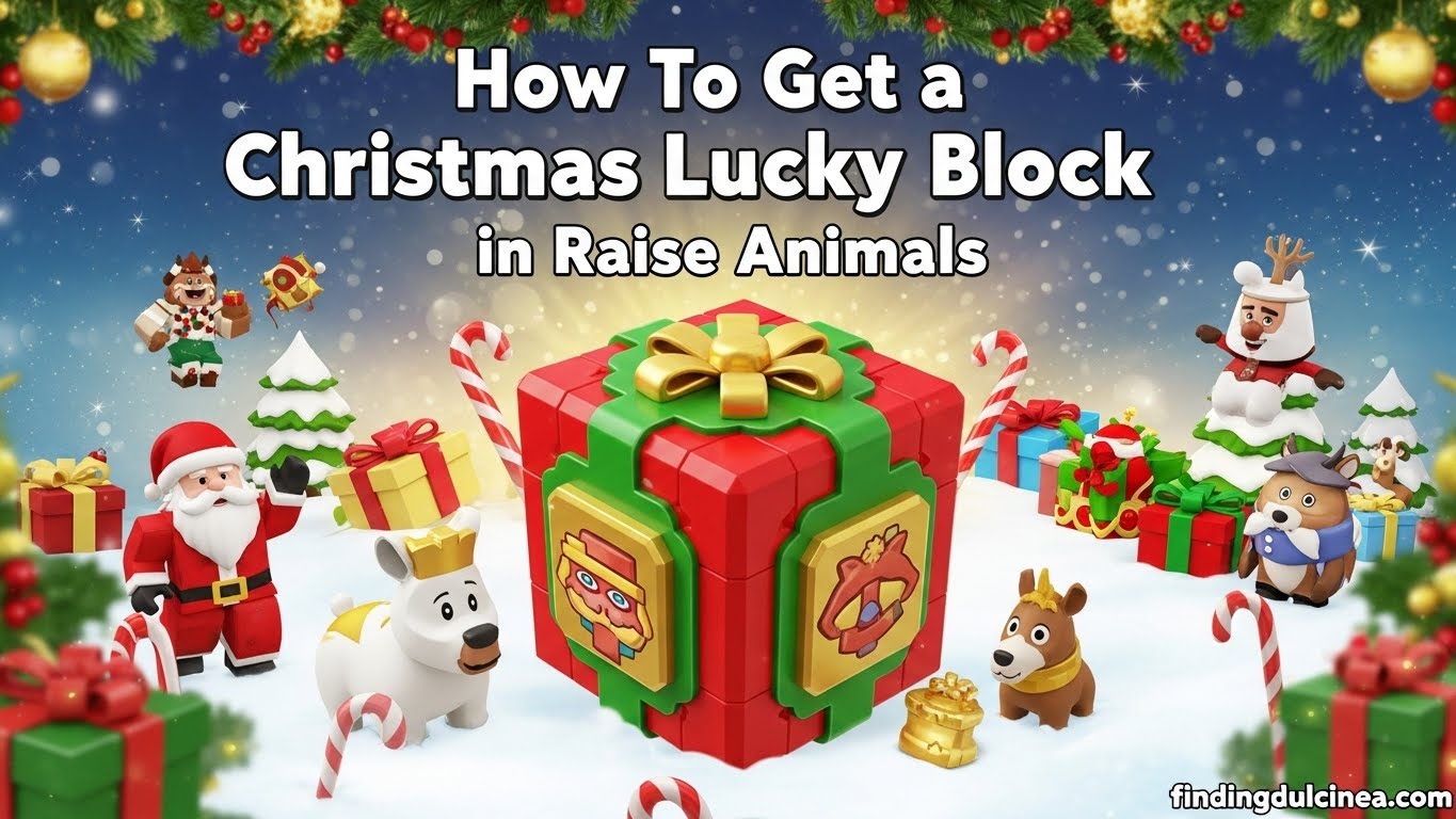 How To Get Christmas Lucky Block in Raise Animals