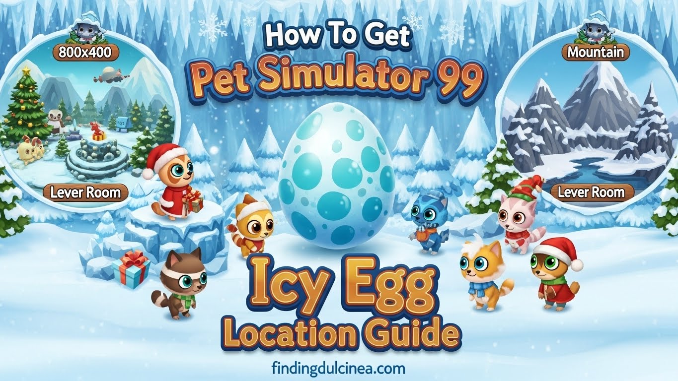 How To Get Pet Simulator 99 Icy Egg Location Guide