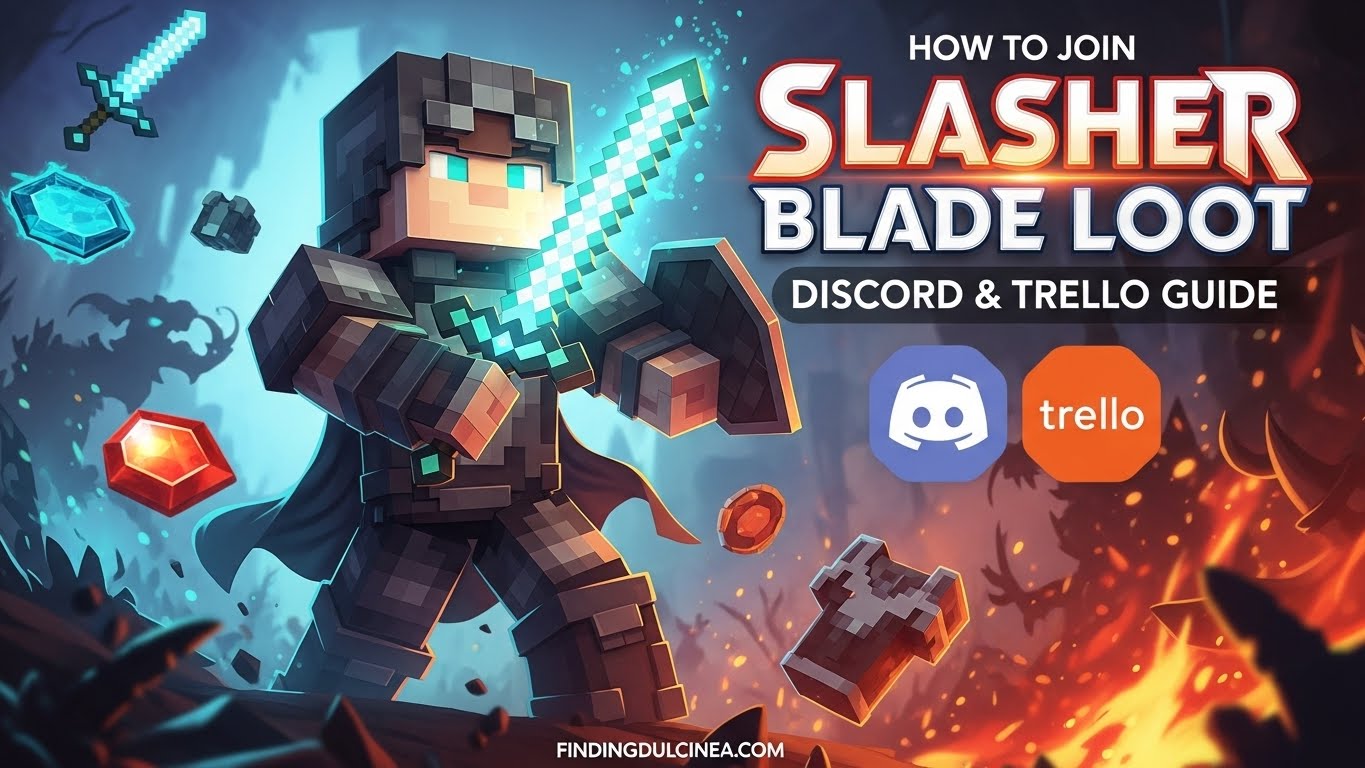 How To Join Slasher Blade Loot Official Discord & Trello