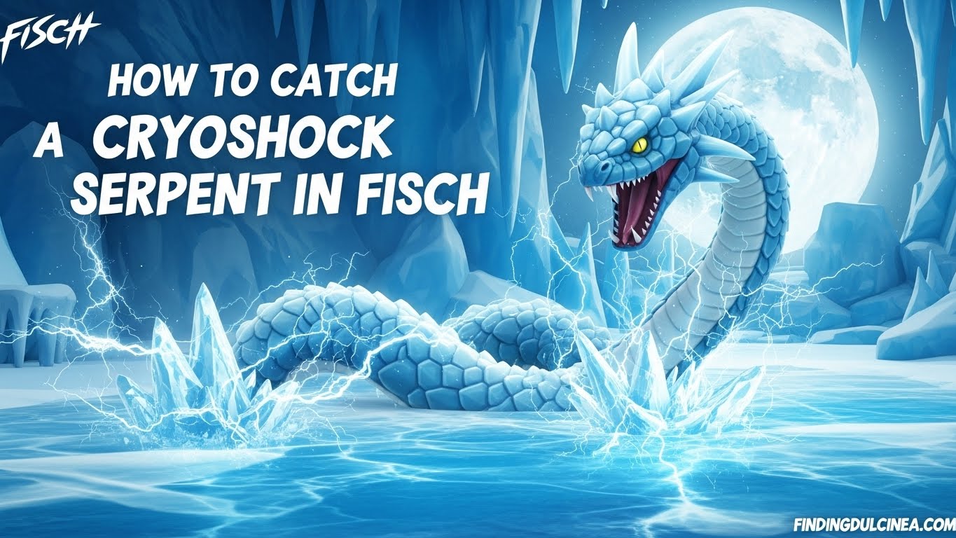 How to Catch Cryoshock Serpent in Fisch
