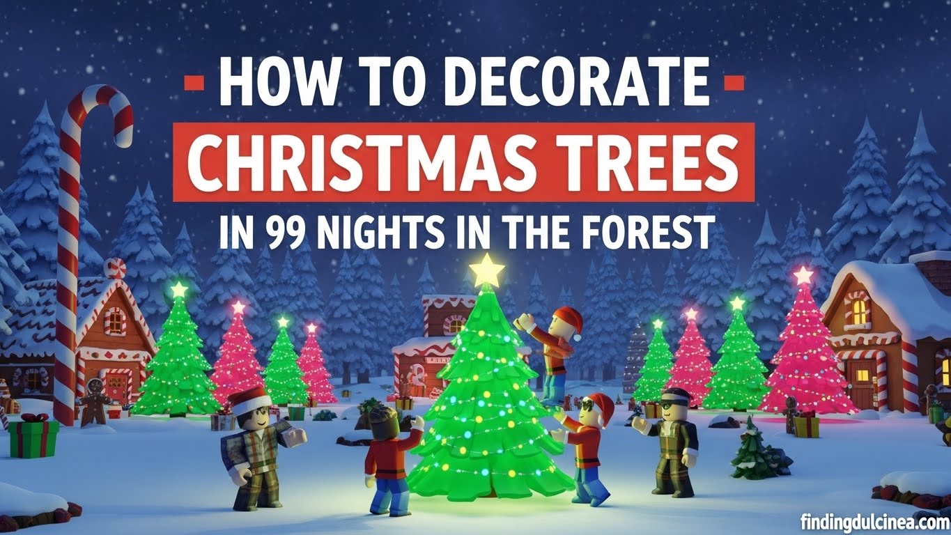 How to Decorate Christmas Trees in 99 Nights Forest