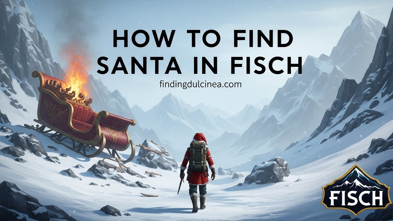 How to Find Santa in Fisch