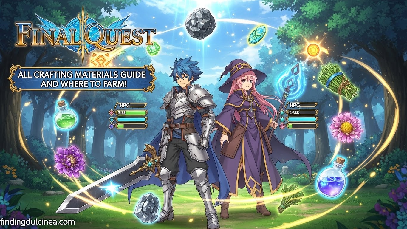 How to Get All Materials in Anime Final Quest
