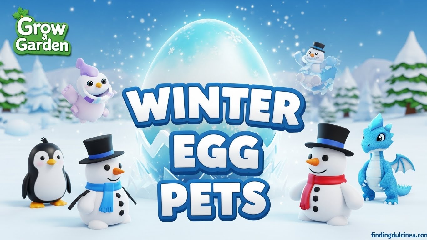 How to Get All Winter Egg Pets in Grow a Garden