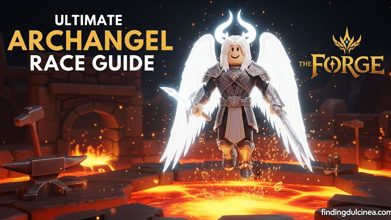 How to Get Archangel Race The Forge Roblox