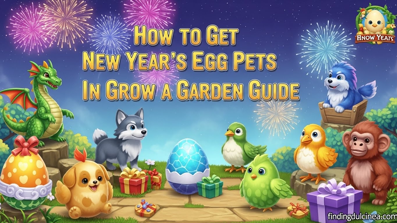 How to Get New Year's Egg Pets In Grow a Garden