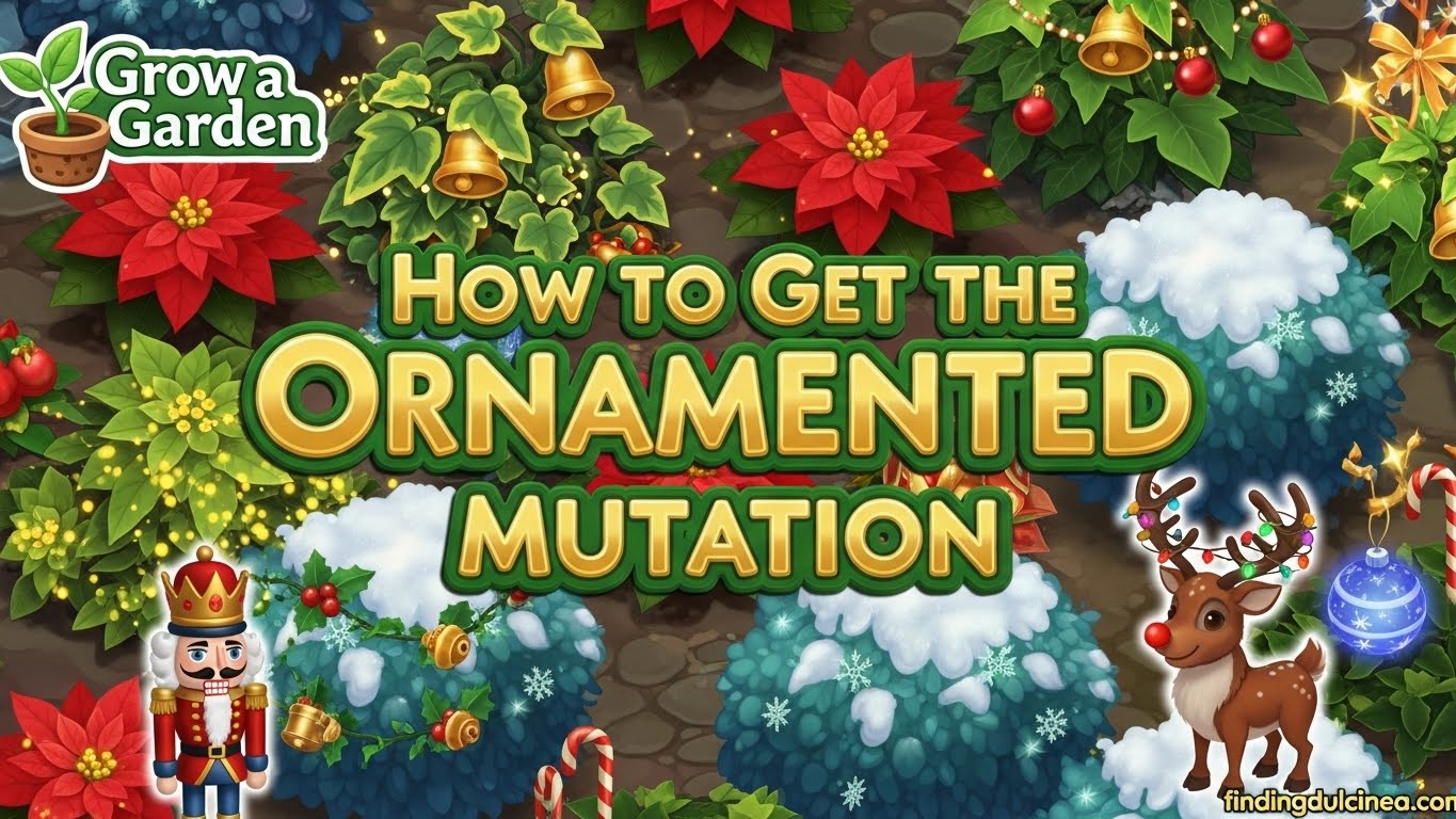 How to Get Ornamented Mutation in Grow a Garden