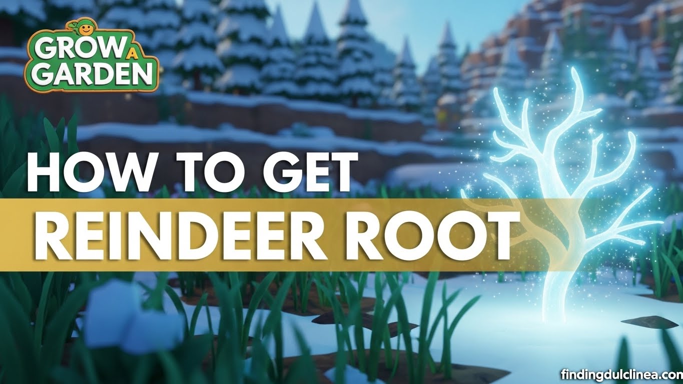 How to Get Reindeer Root in Grow a Garden