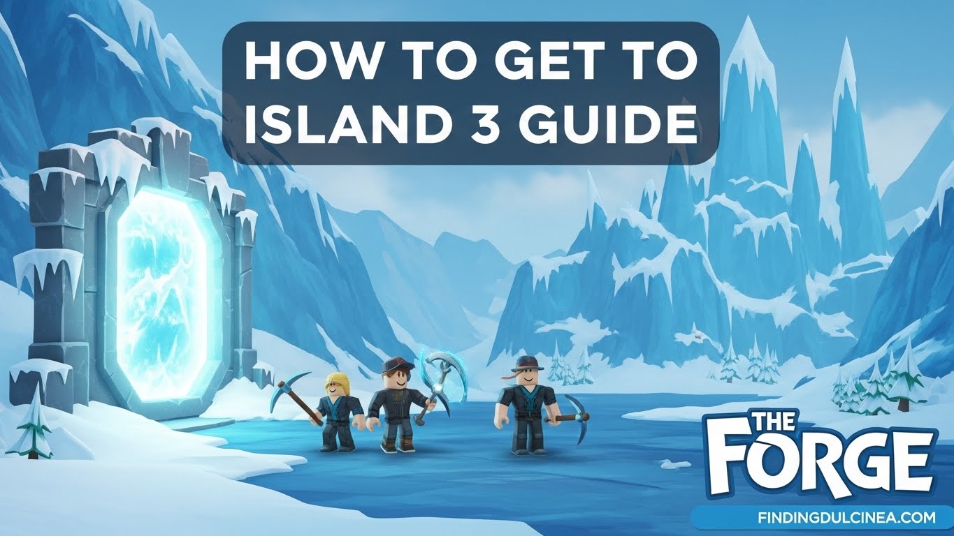 How to Reach Island 3 The Forge