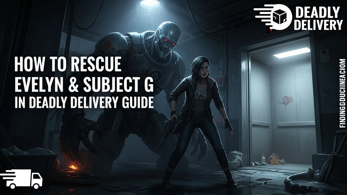 How to Rescue Evelyn & Subject G in Deadly Delivery Guide