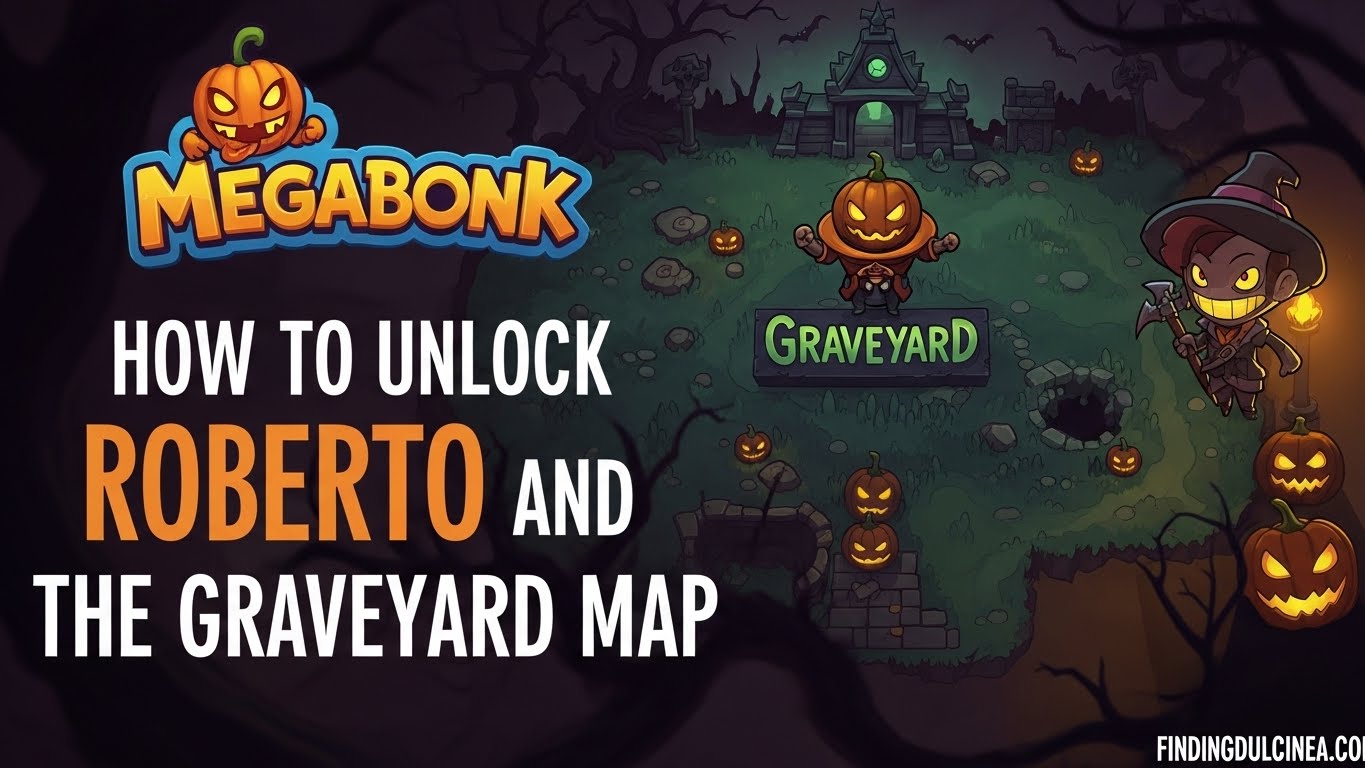 How to Unlock Roberto and the Graveyard Map in Megabonk