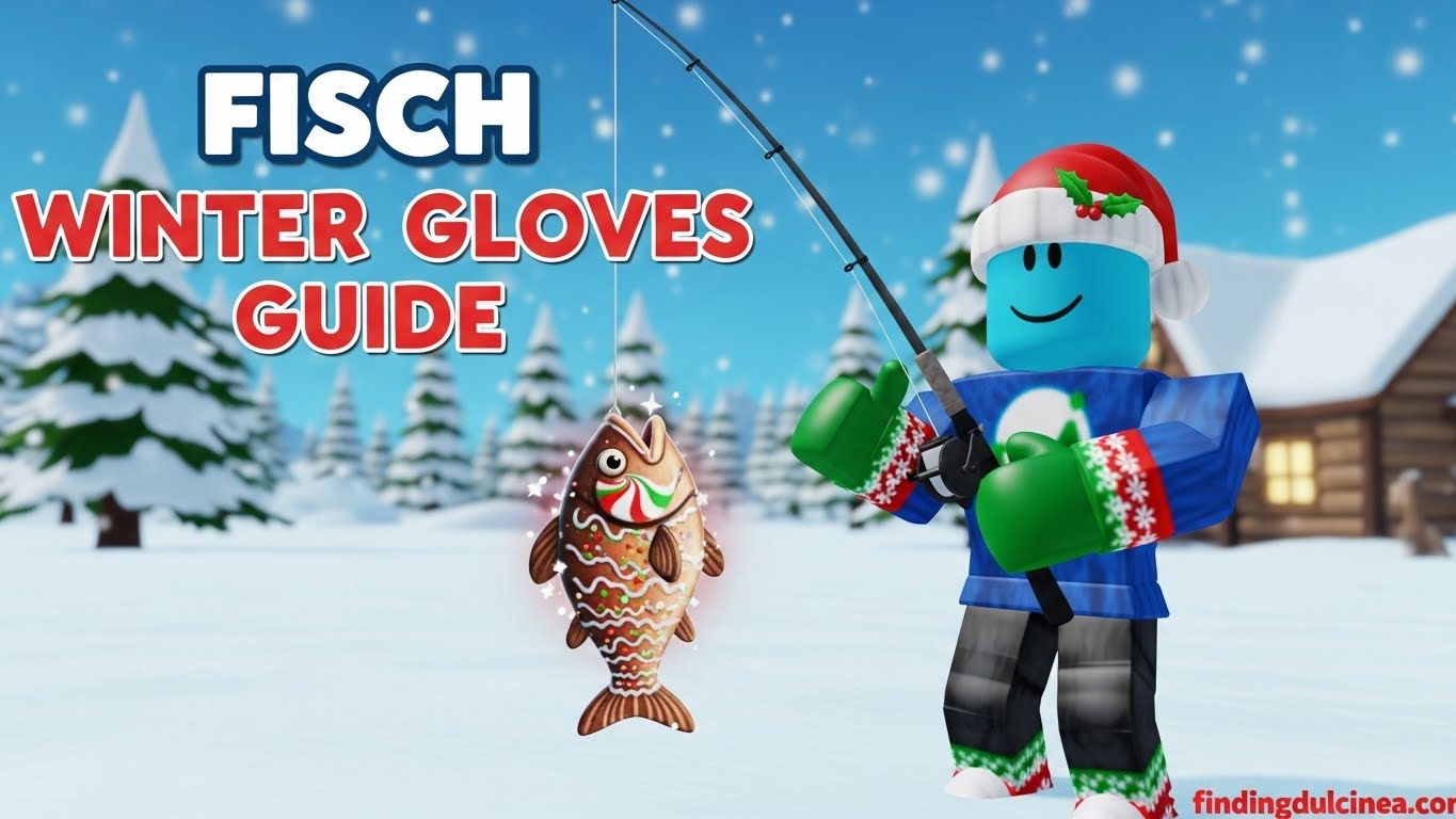 How to get Winter Gloves in Fisch