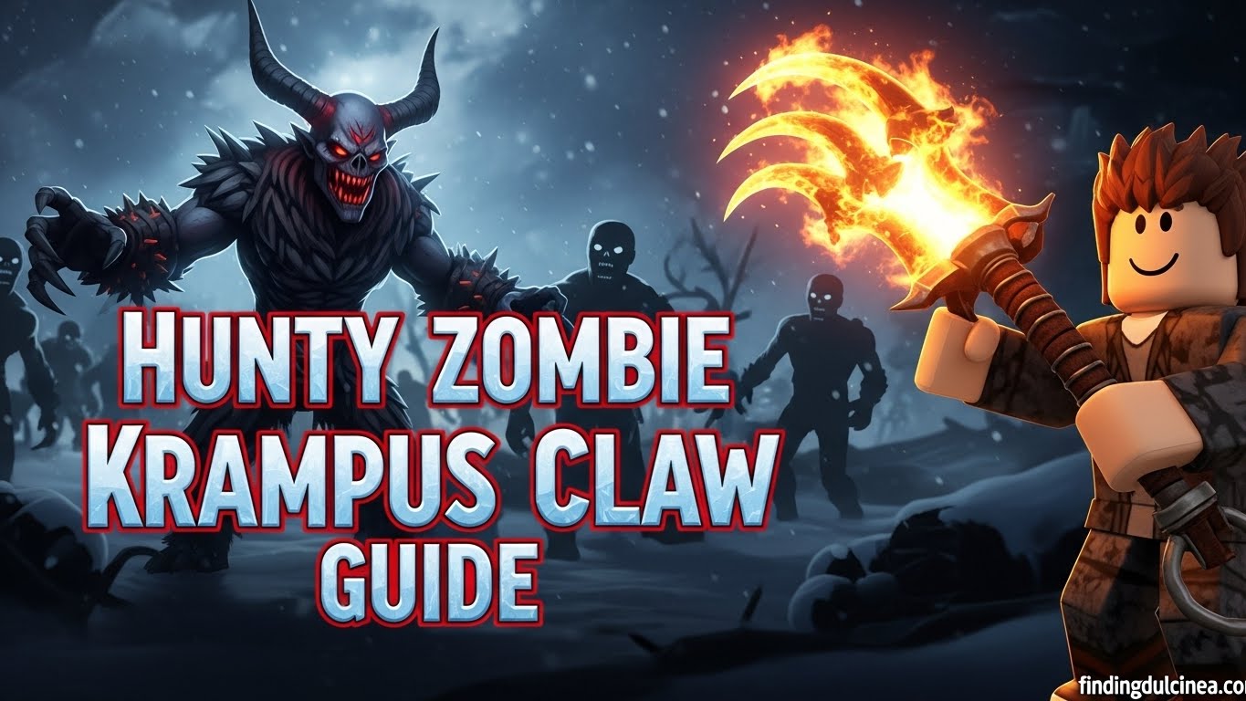 Hunty Zombie Krampus Claw Guide