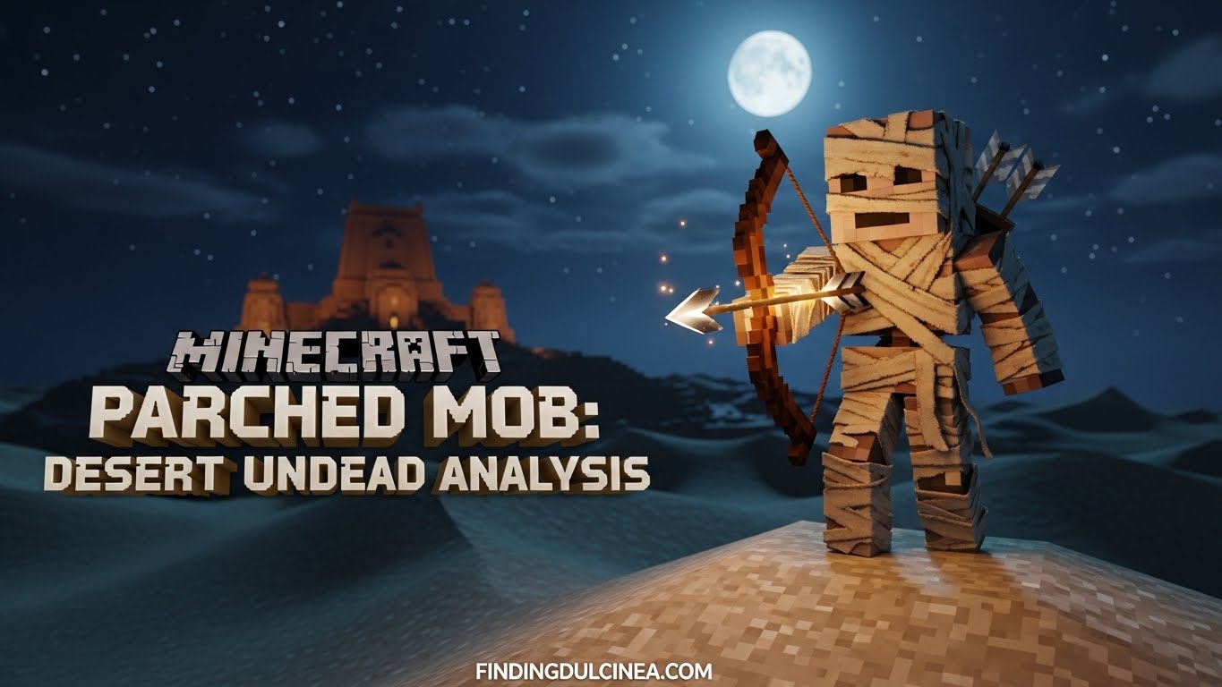 Minecraft Parched Mob Stats & Drops