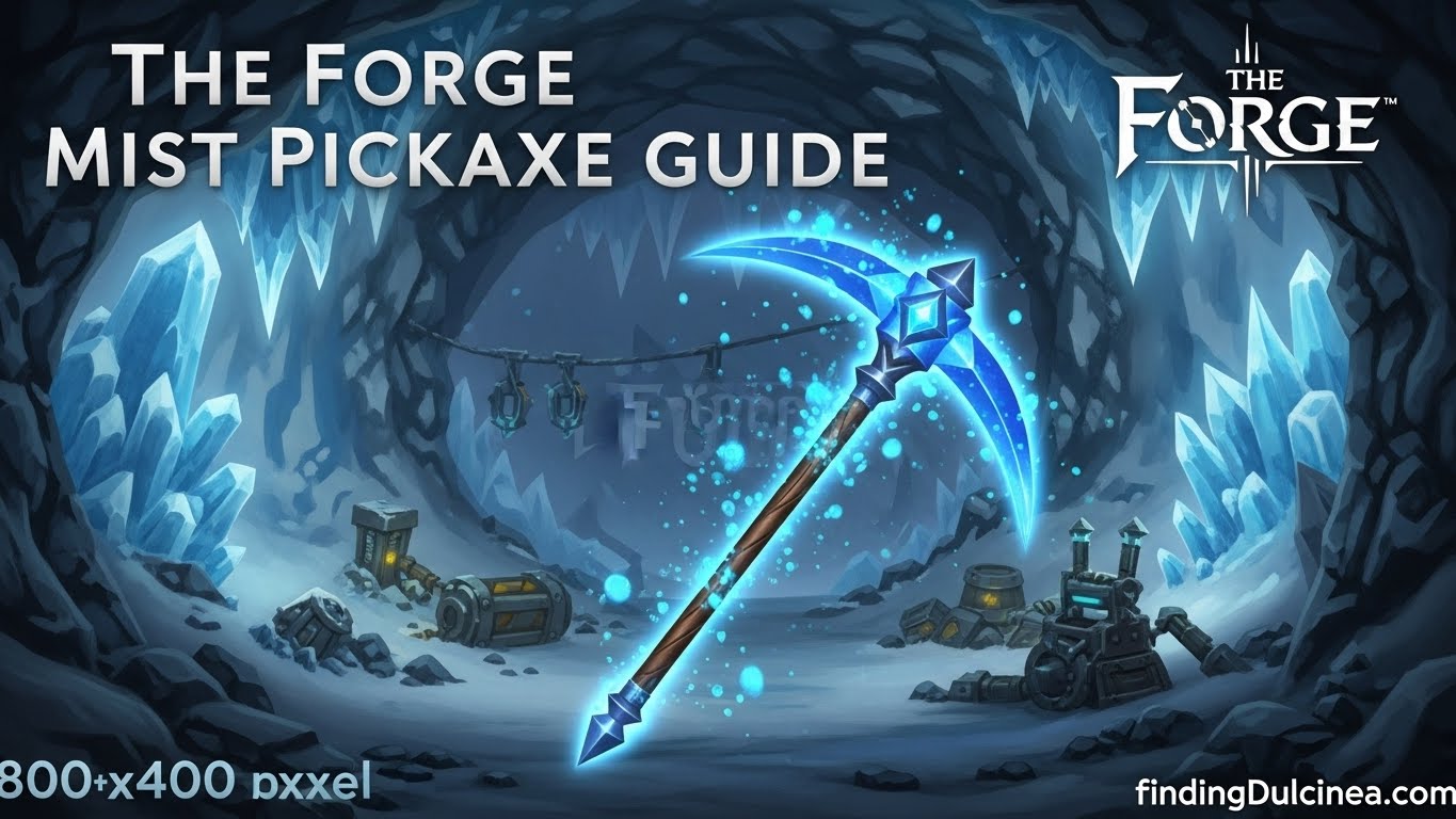 Mist Pickaxe The Forge