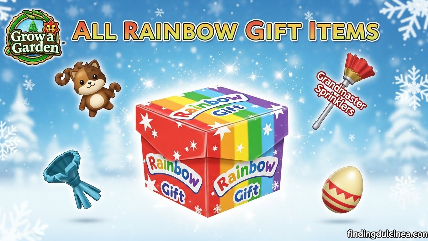 Rainbow Gift Items Guide Grow a Garden
