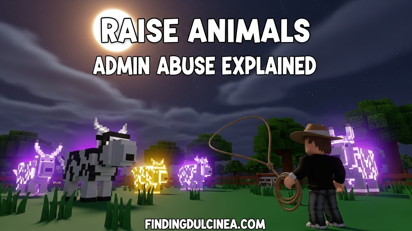 Raise Animals Admin Abuse