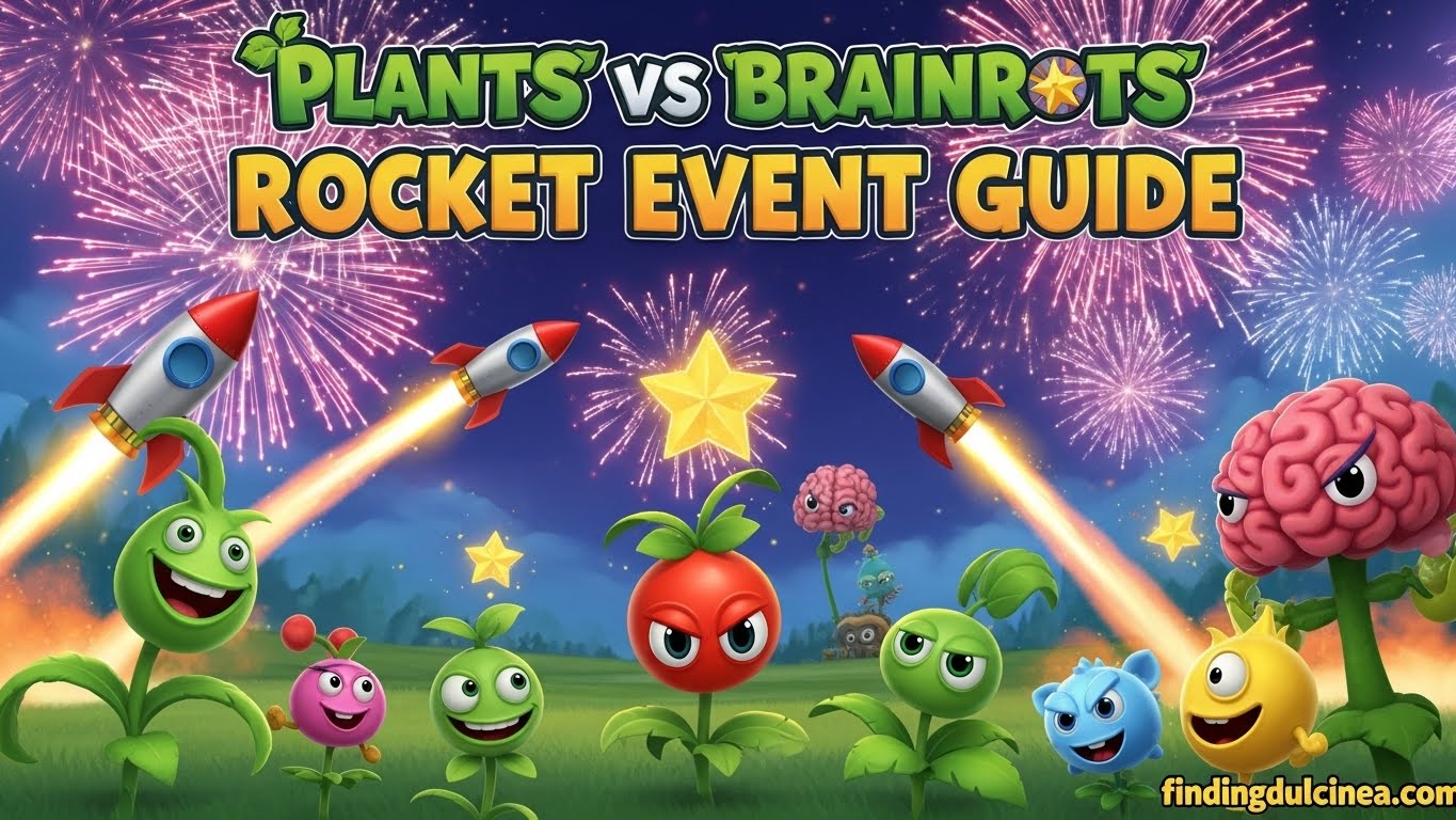 Rocket Event in Plants vs Brainrots