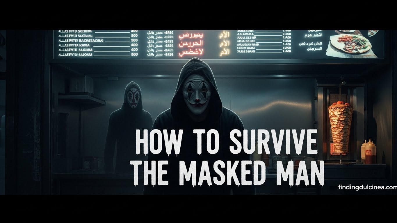 Scary Shawarma Masked Man Survival Guide