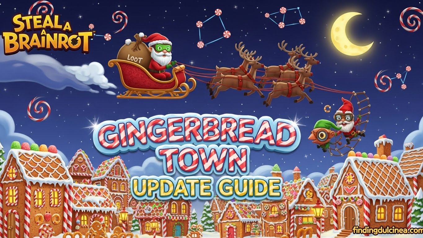Steal a Brainrot Gingerbread Town Update