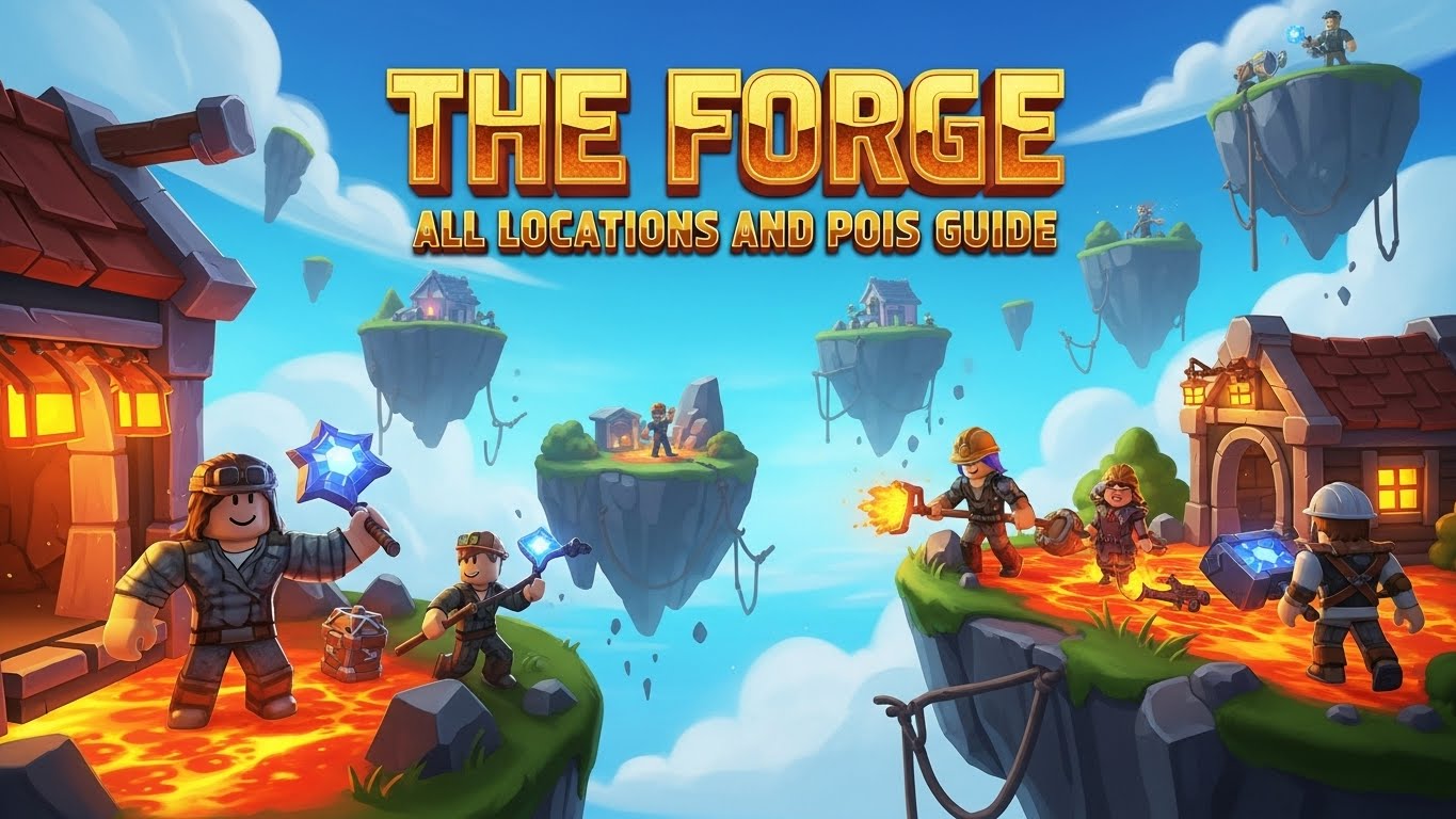 The Forge All Locations and POIs Guide