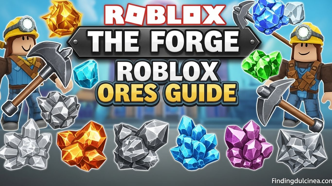 The Forge Roblox Ores Guide