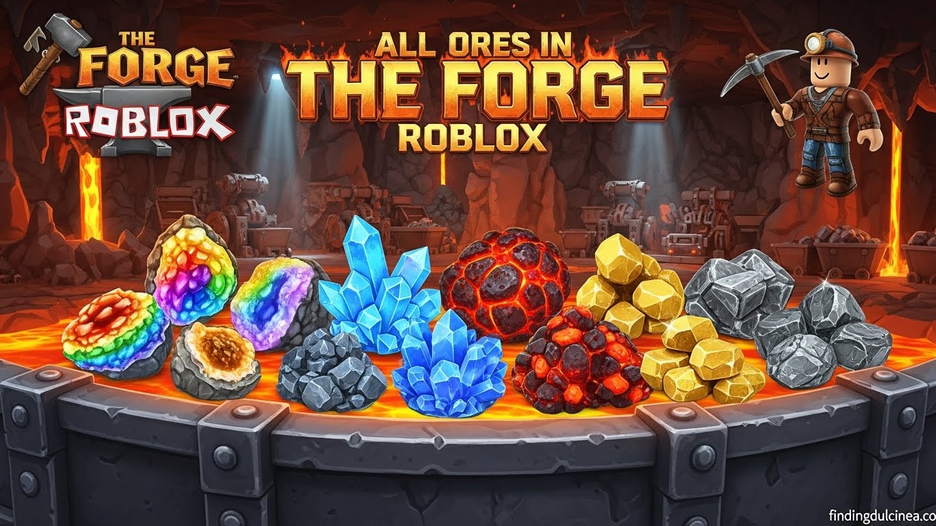 The Forge Roblox Ores
