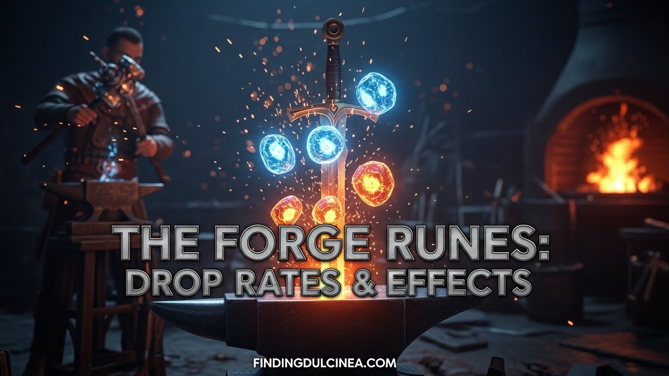 The Forge Runes Drop Rates & Locations