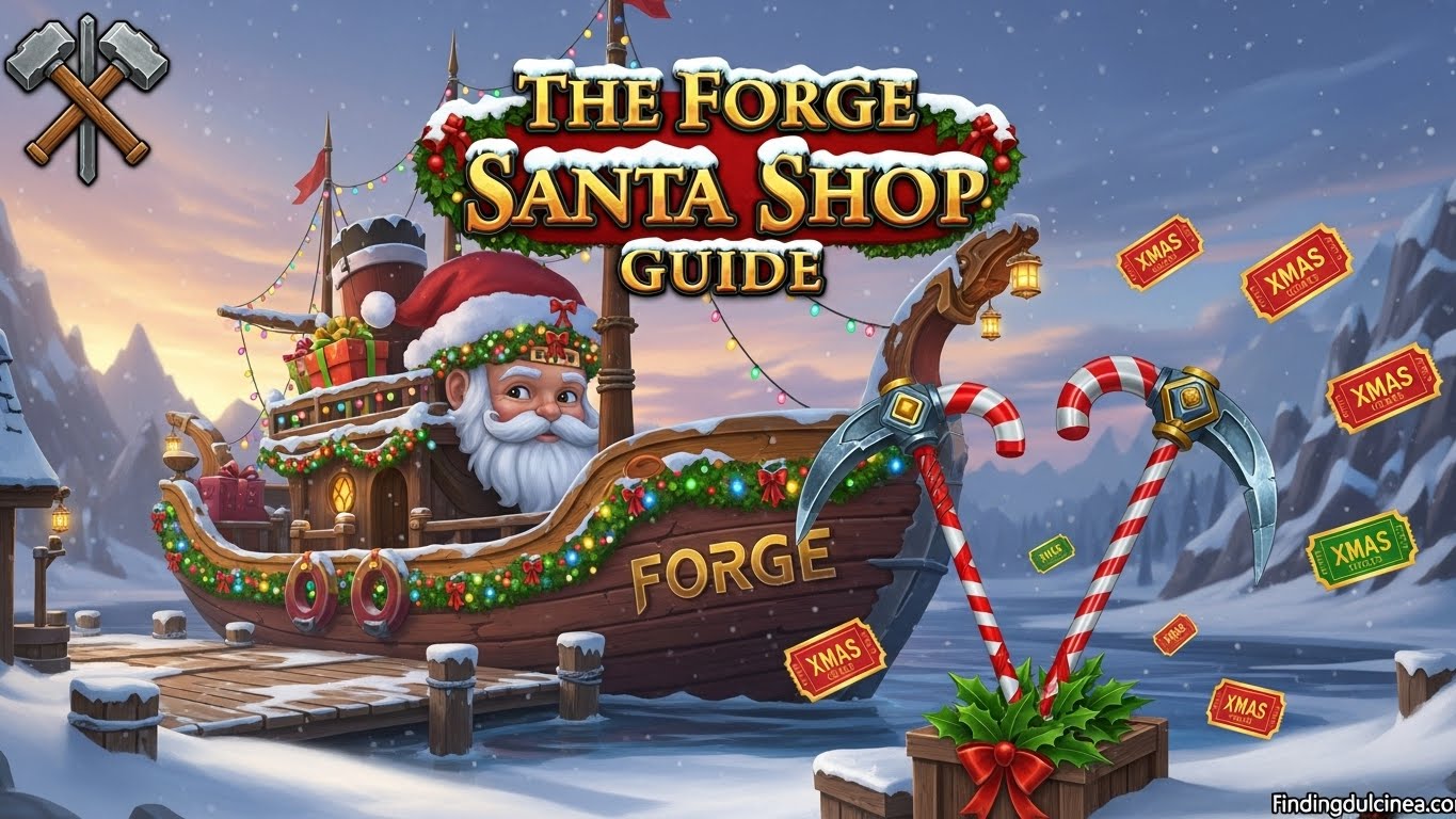 The Forge Santa Shop Guide