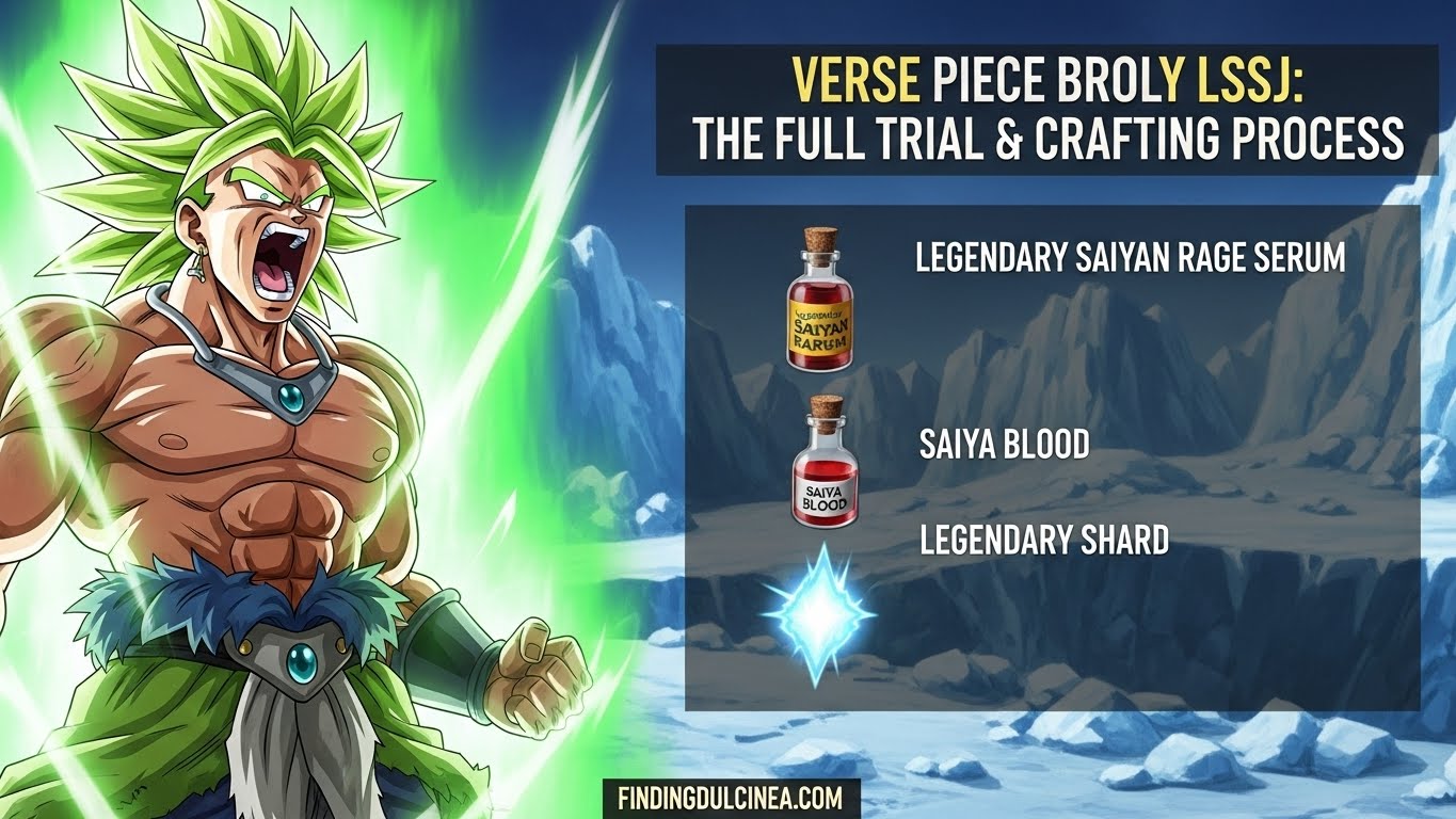 Verse Piece Broly LSSJ
