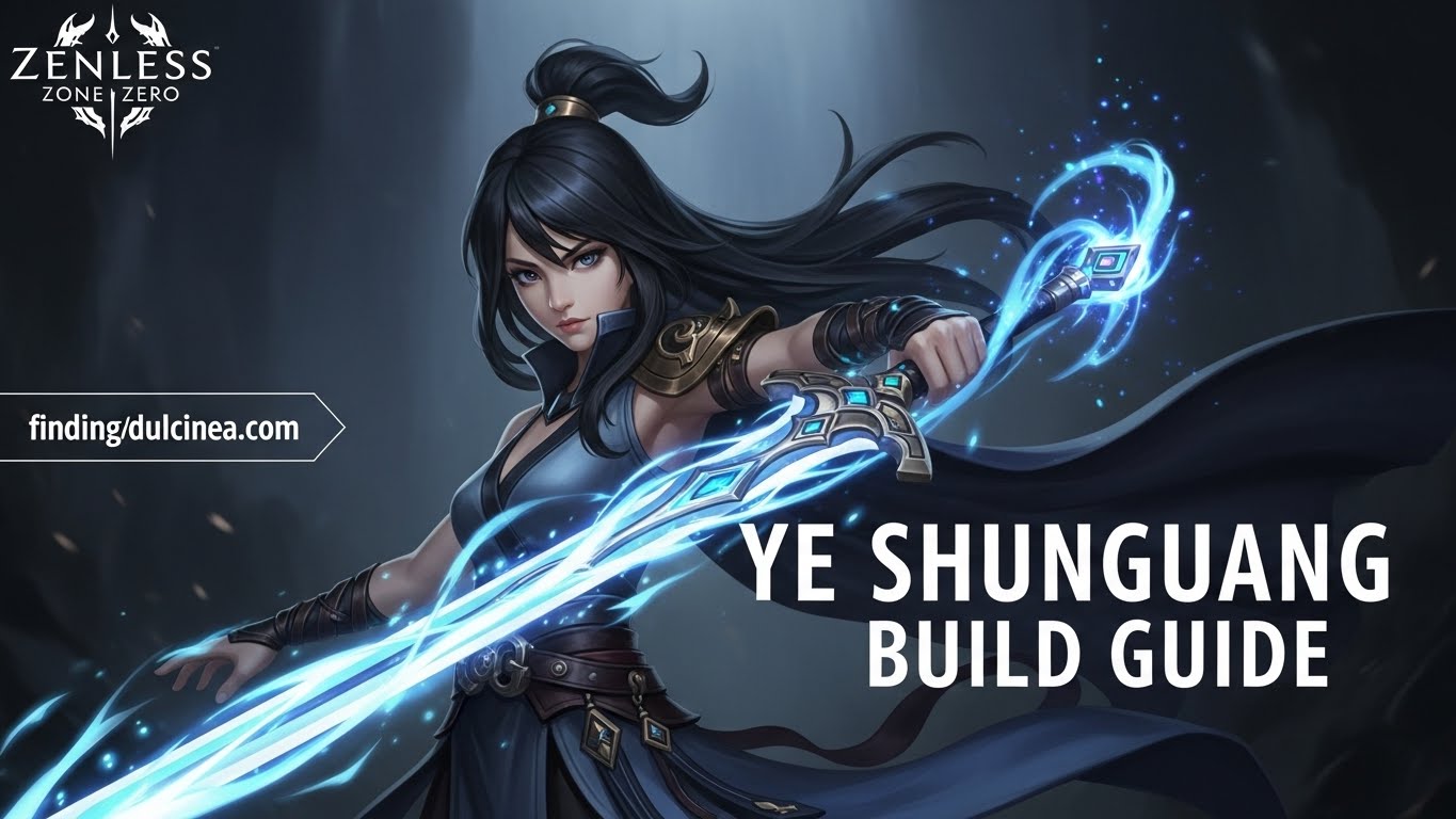Ye Shunguang build in Zenless Zone Zero