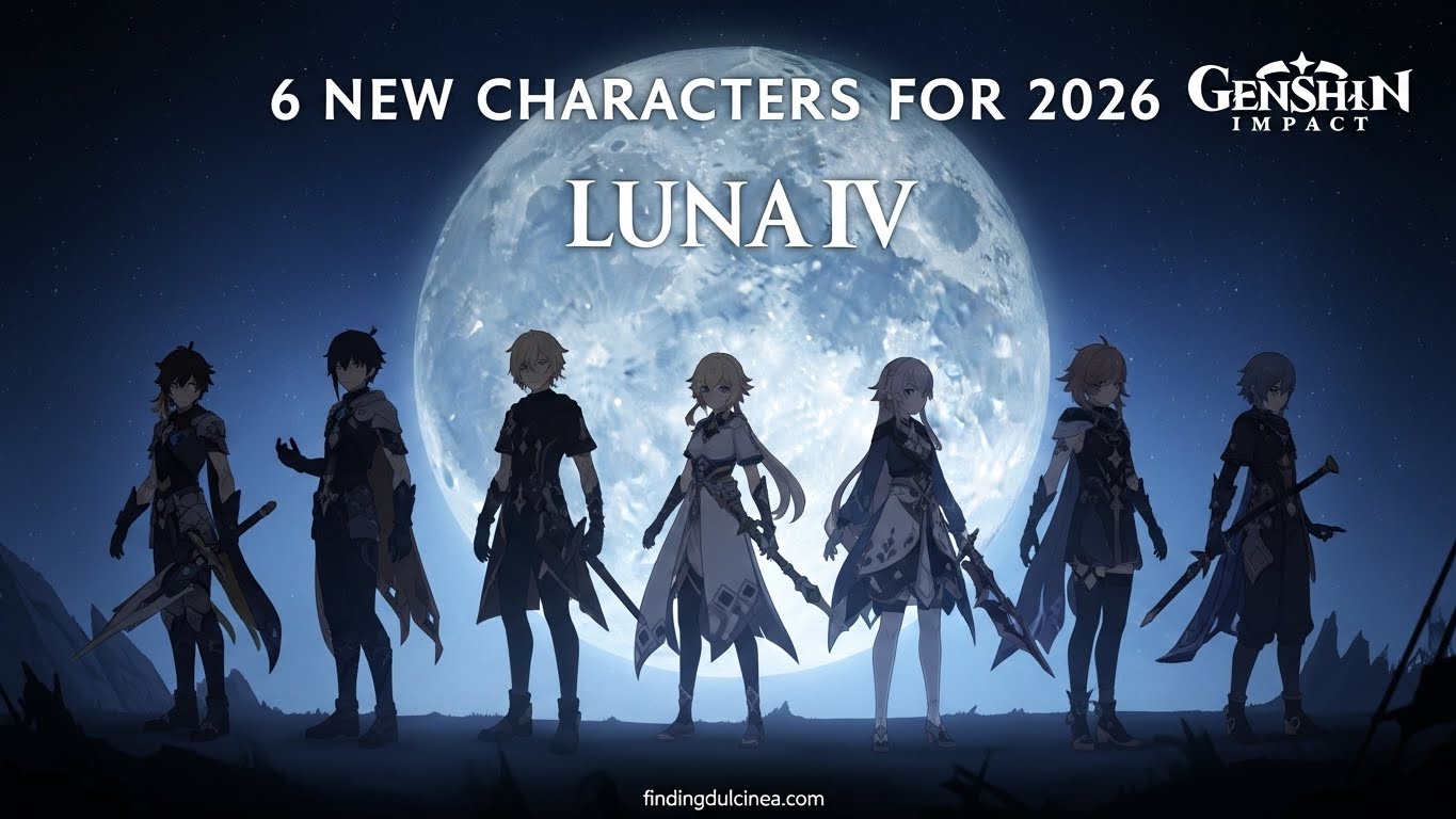 6 New Characters in Genshin Impact Luna IV