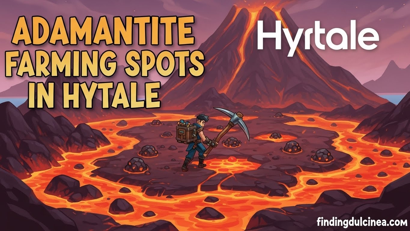 Adamantite Farming Spots in Hytale