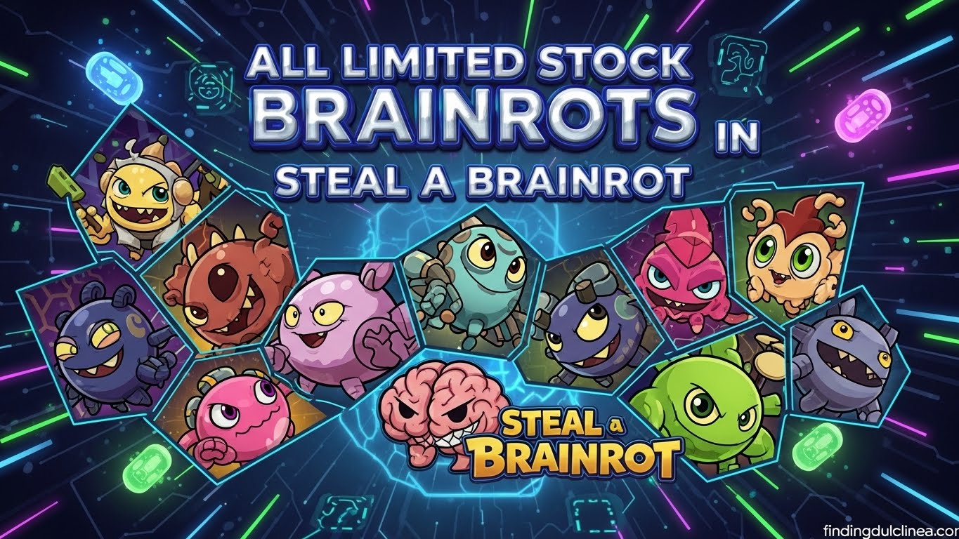 All 13 Limited Stock Brainrots in Steal a Brainrot