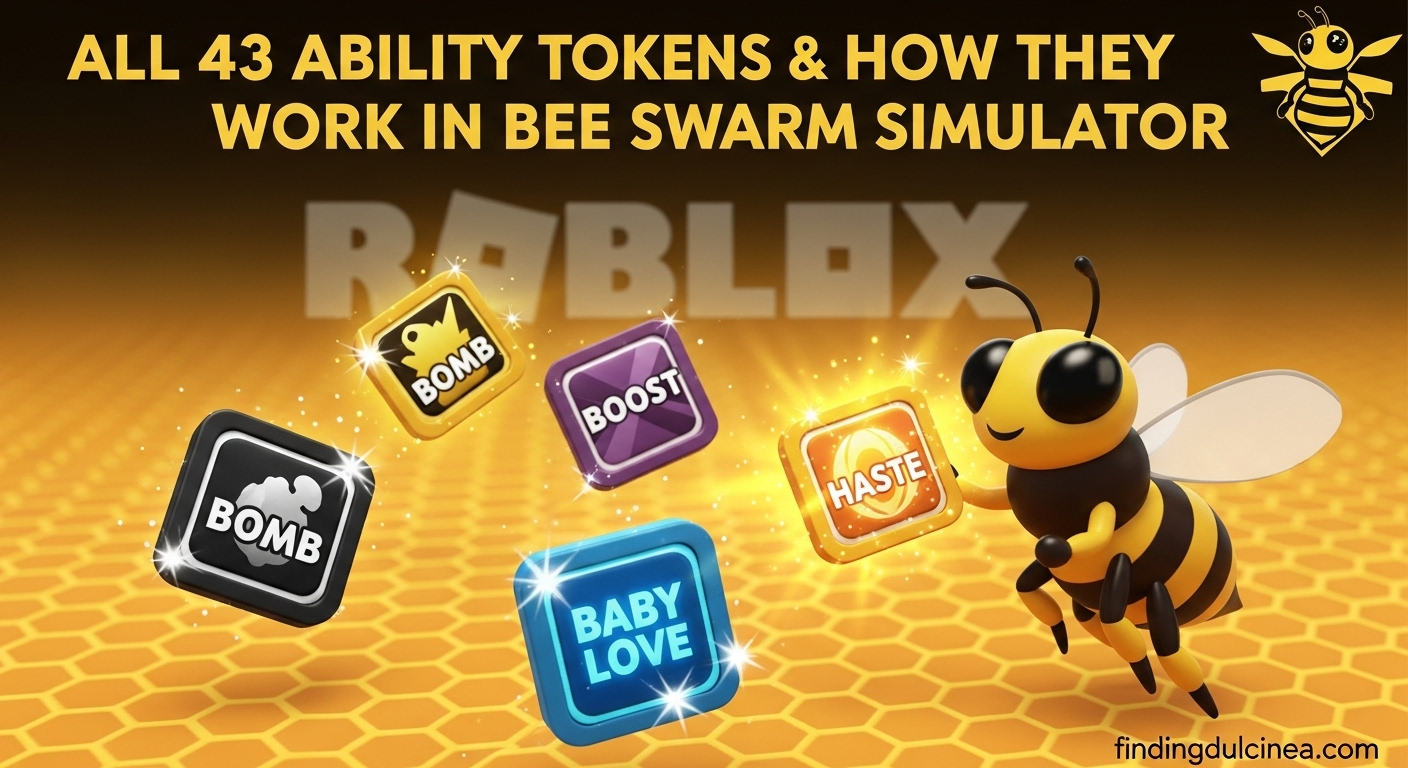 All 43 Ability Tokens & How They Work in Bee Swarm Simulator