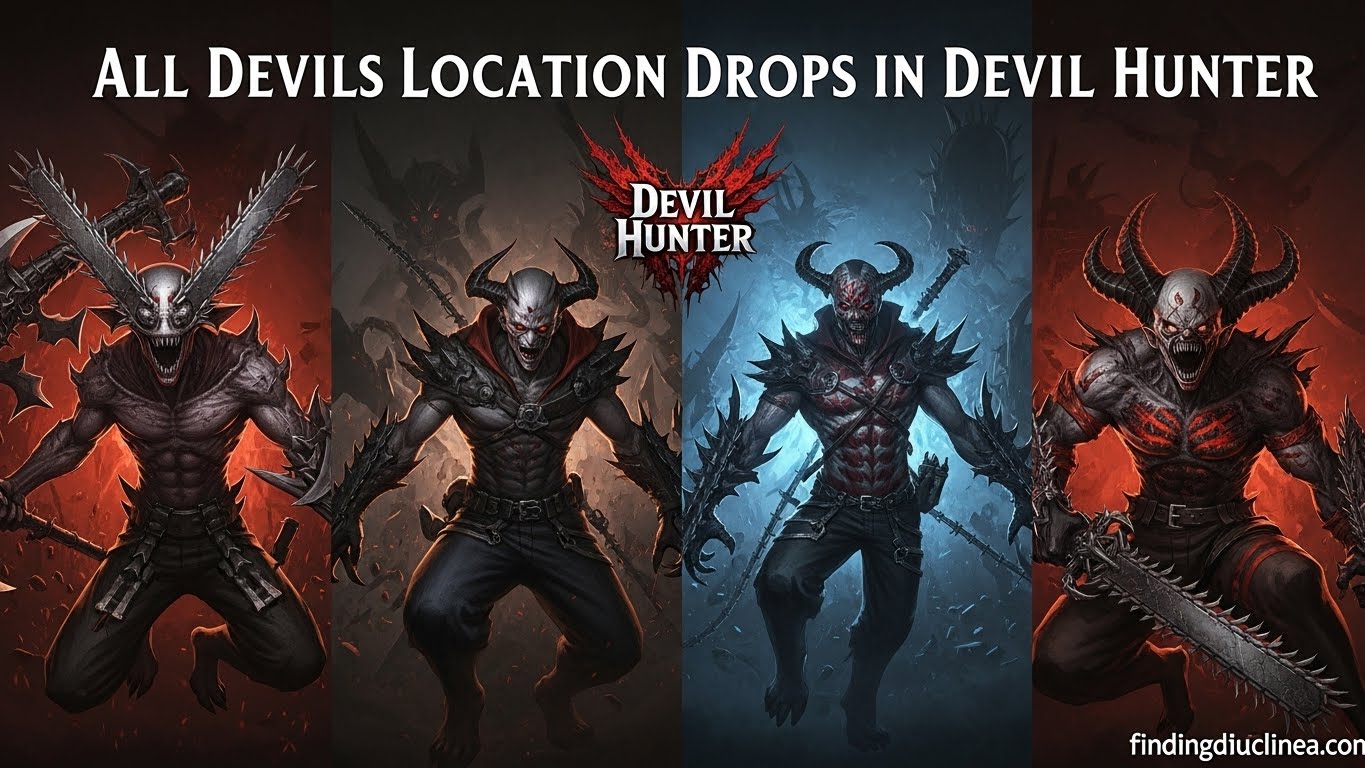 All Devils Location Drops in Devil Hunter