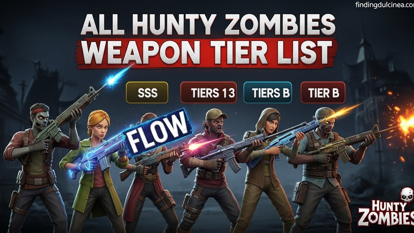 All Hunty Zombies Weapon Tier List